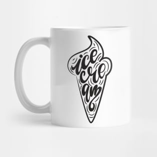 ice cream typo Mug